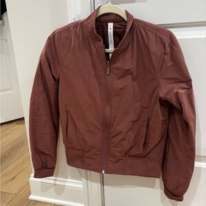 Lululemon Rose Bomber Jacket